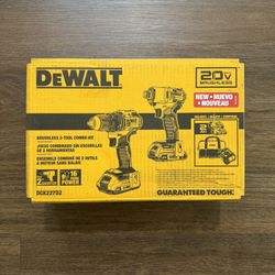 DEWALT 20V (Model #: DCK227D2) 2-Tool Brushless Power Tool Combo Kit