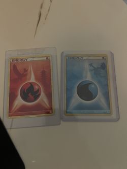 Call Of The Legends Water (Holo) & Fire Energy - Priced Differently 