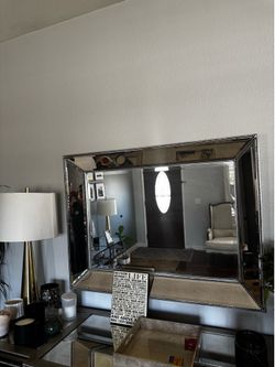 RH VENETIAN BEADED MIRROR 30x40