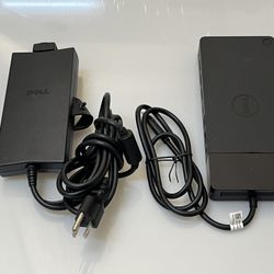 Dell WD19 Docking Station 130W Power Adapter USB-C HDMI Dual DisplayPort - $49 
