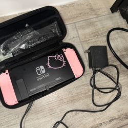 Nintendo Switch Pink Hello Kitty 