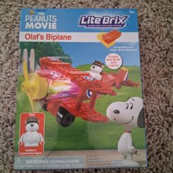 Snoopy Lego Airplane