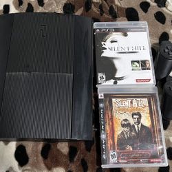 PS3 Super Slim (silent hill 1,2,3,4, origins, homecoming)