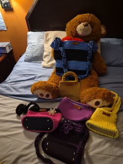 crochet  handbags