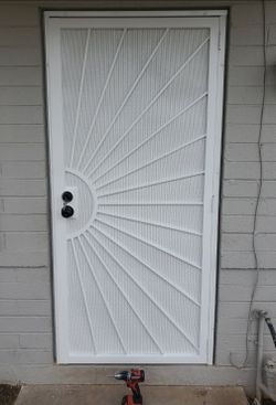 Security Door Heavy-Duty 36x80 (Installation Included)