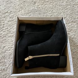 Brand New Women’s Black Booties In Box
