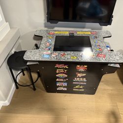 Arcade 1up Table Console w/ 1 Stool