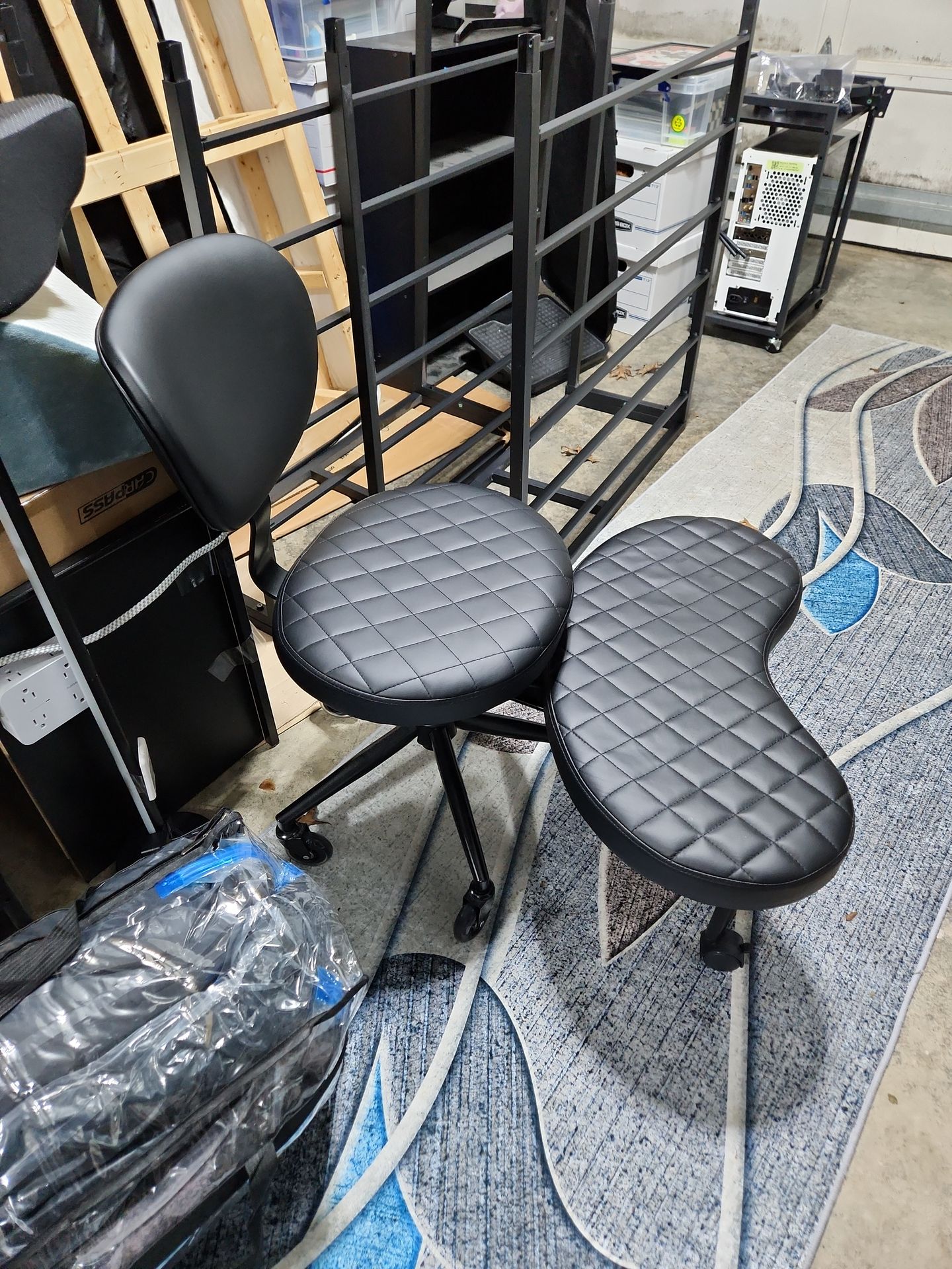 Cross Legged Desk Chair