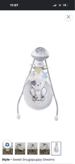 Fisher Price Cradle 'n Swing, Sweet Snugapuppy Dreams