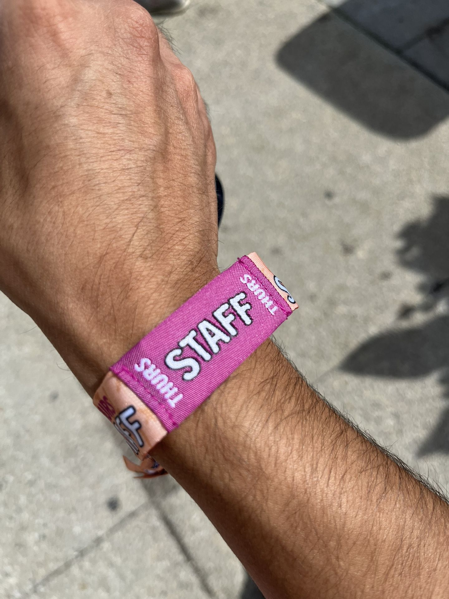 Staff Wristband Lollapalooza