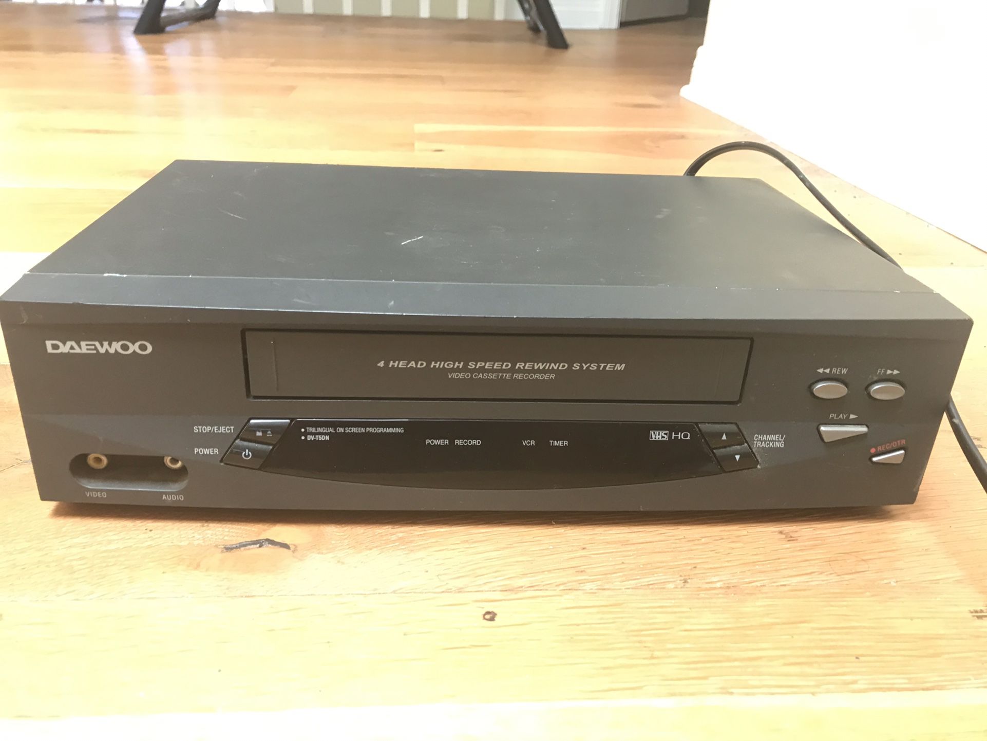 Daewoo 4Head DV-T5DN VCR VHS Player | Tested Working 