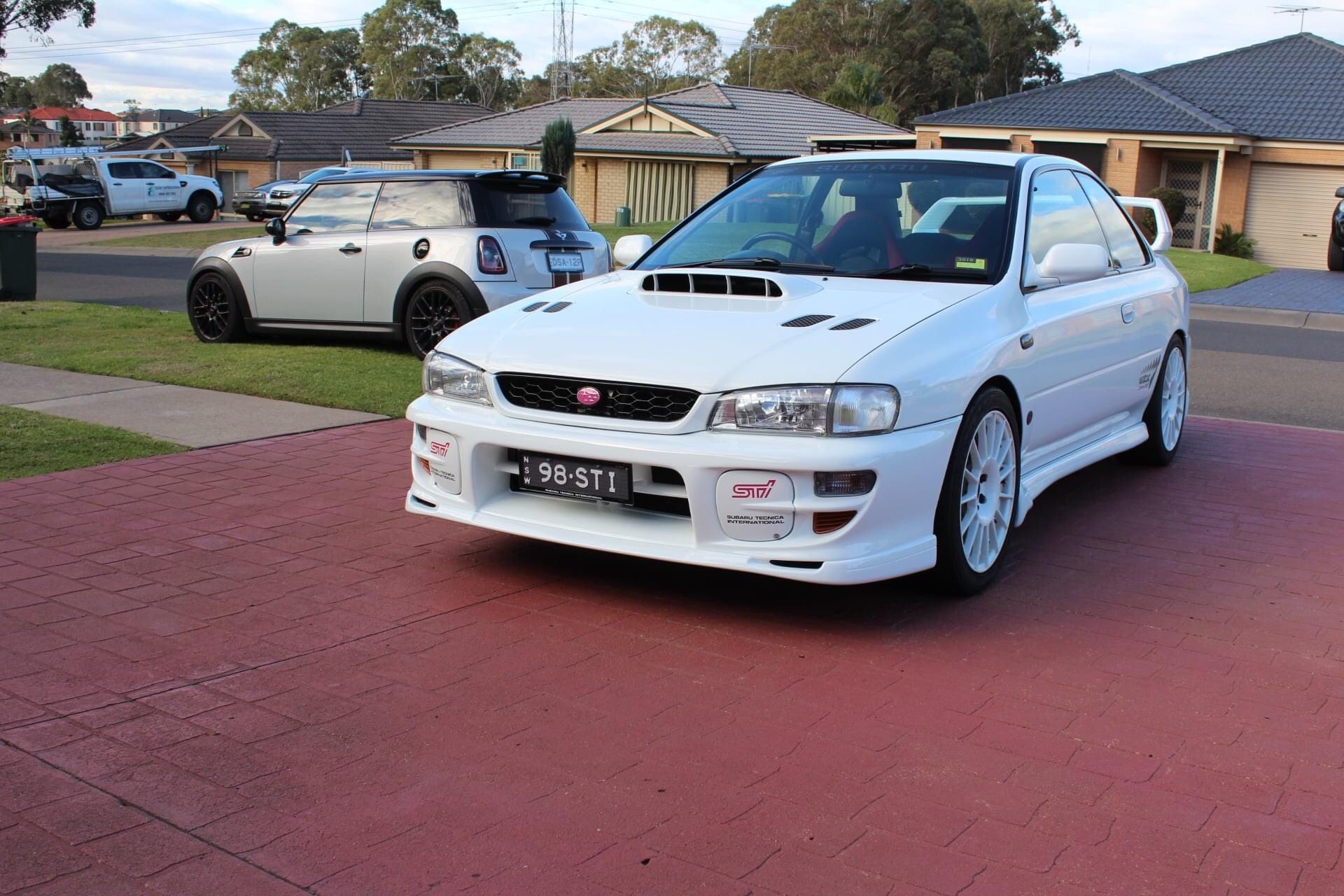 Enkei RC-T4 White Wheels RARE RCT4 Gc8 Wrx Sti