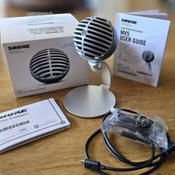 Shure MV5 Digital Condenser Microphone