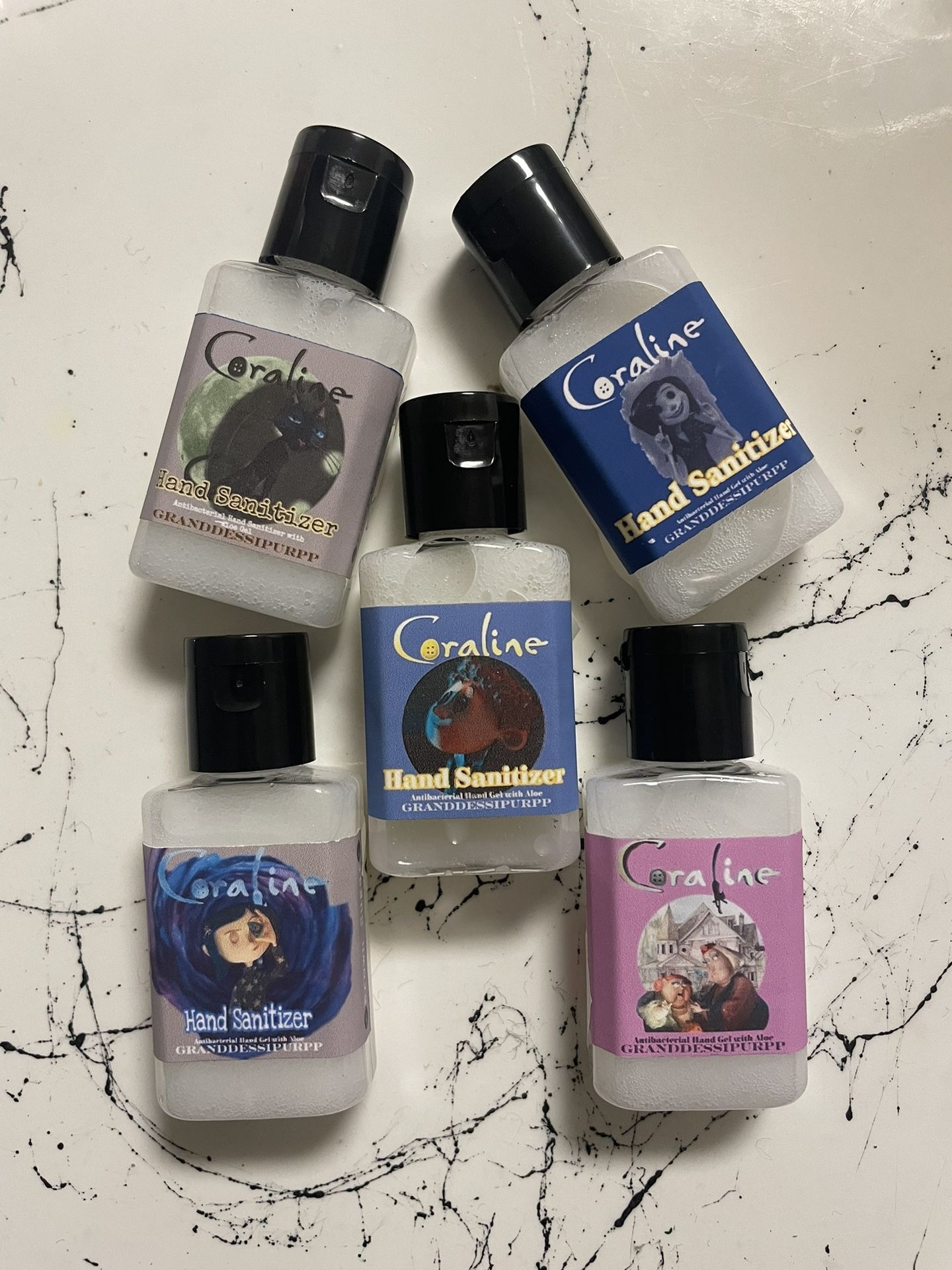 Coraline Hand Sanitizer Set