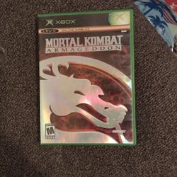 Xbox Mortal Kombat Armageddon.