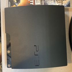 PS3 Slim 5 Games 4 Discs 1 Downloaded And Tv