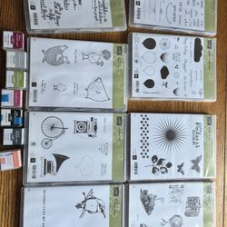 Stampin Up Stamp Sets And Ink Pads 