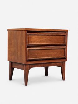 Single Mid-Century Modern Walnut Night Stand, c.1960's - Delivery Available