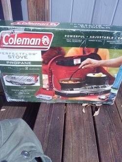 Coleman 2 burner propane stove