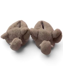 Adorable light grey Elephant slippers