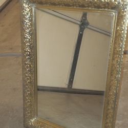 Antique Table Mirror Or Vanity Tray