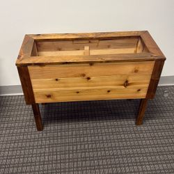 Handcrafted Cedar Raised Planter