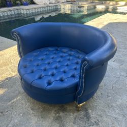 Giant Leather Cuddle Sofa