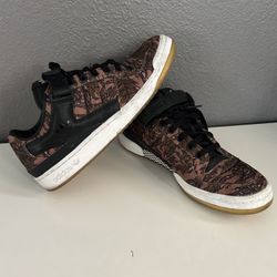 Adidas Forum Low Camo Print Sneakers - US Size 12 (UK 11.5) - Good Condition