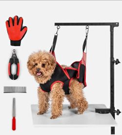 Adjustable INNOVROMZ dog grooming stand assist kit i