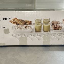 Rare Pier One Imports, Five Piece Tasting Party Tray, Starter Set – New
