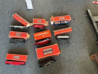 Vintage train collection