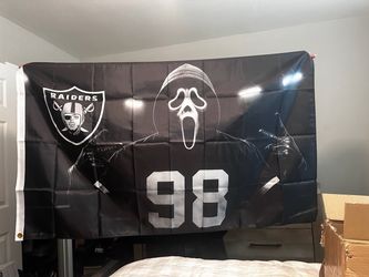 Raiders Ghostface #98 Flag