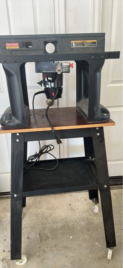 Craftsman Professional router table setup - great working