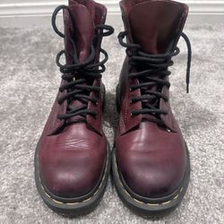 Cherry Red Dr Martens men size 5/ women size 6