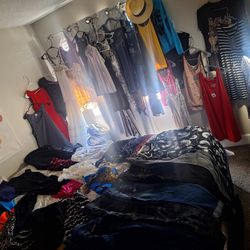 LOTS OF WOMENS CLOTHES FOR SALE CHEAP!