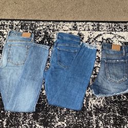 2 Jeans 1 Shorts