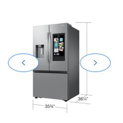 New Open Box Samsung Smart Refrigerator 