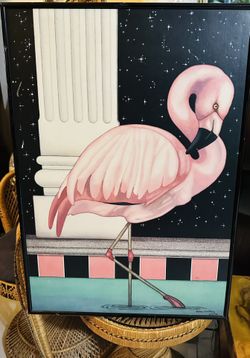 Art Deco Flamingo 