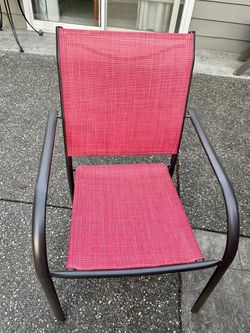 6 patio chairs