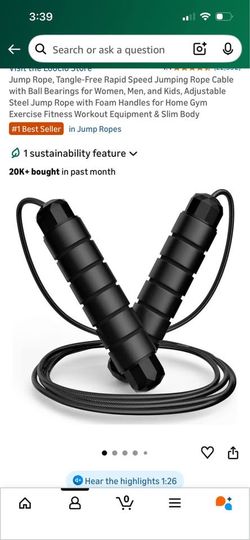 Adjustable SpeedJumprope