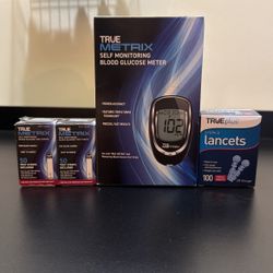 Glucose Meter and 200 Test Strips 