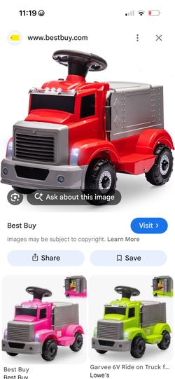 Kids ride on electronic truck