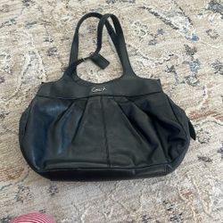 Black Coach Purse 