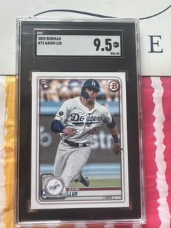 2020 Bowman #71 Gavin Lux 9.5 SGC Rookie Card 
