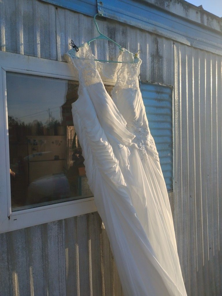 Plus Size Long Wedding Dress