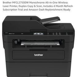 Brother wireless/ laser printer/ scanner 