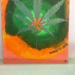 Weed Art By Local Az Artist