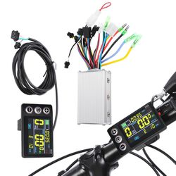 Electric Bicycle LCD Display Meter 36V?48V Ebike Controller Waterproof LCD Display Panel Brushless Controller Kit For Electric Bicycle Scooter Modific