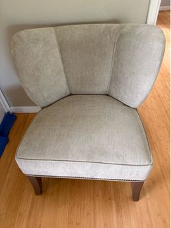 Arhaus chair nailheads accent