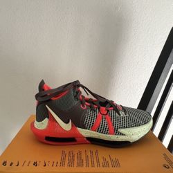 LeBron Witness 7 Crimson Bright Alligator